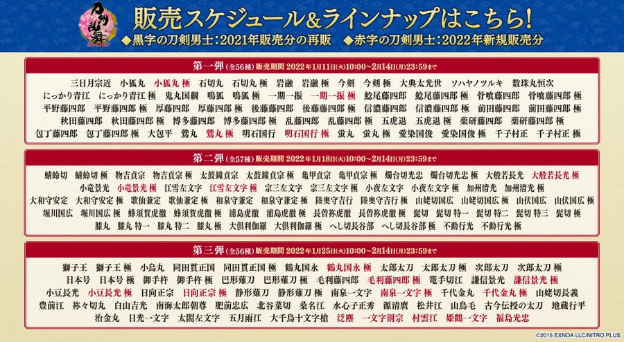 福島光忠 姫鶴一文字ら新刀剣男士を含むファミマプリント 刀剣男士 刀帳ブロマイド 全169種が販売開始 電撃オンライン