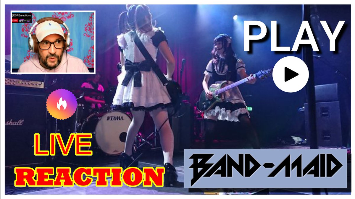 espereactions's tweet photo. Band-Maid Play REACTION https://t.co/XGTTNEV7Sq #bandmaid  #MetalMusic #girlband #Japan #japanese #japanesemusic #Rock #RockAndRoll #music #PRSguitars #BANGER https://t.co/o2ZXSKqqPQ
