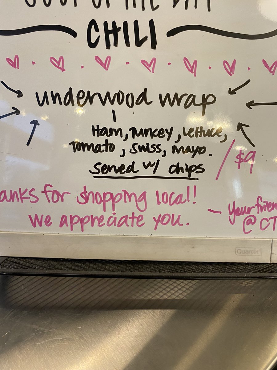 A portion of Cuppa Tosa’s sales went to @TosaUnderwood PTA today, I love that they named a wrap after the school! I’m grateful or local businesses that support the schools! #tosaproud