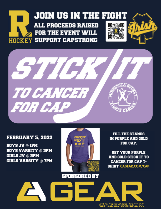 MNHockeyFights's tweet photo. Welcome to the fight @RosemountHockey and @RHSGirlsHockey2. The teams will be fight for #Capstrong in a quadruple header on February 5th against @FHS__hockey and @FHSghockey_ who have one of their own in the fight.
Support their fight at https://t.co/VY2N7xgoQD https://t.co/CTBDLwukUn