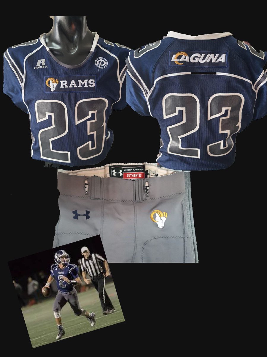 Shout out to Coach Zupke &amp; @GoBigBlue_PHS for the donation to @AFAEC_FBA &amp; RAMS Laguna who are getting ready to compete in their first season in <a href="/conadeipfba/">CONADEIP Premier</a> . Que Puntada  in Torreón Coahuila México  was able to make these Jerseys look game ready again! They look amazing! 🇲🇽