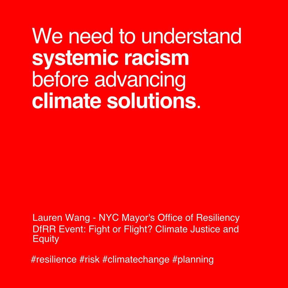 See our collection of videos on climate change and resilience:  centerforarchitecture.org/video/fight-or…  #risk #resilience #climatechange #planning #climateweeknyc #centerforarchitecture #aia #aiany
