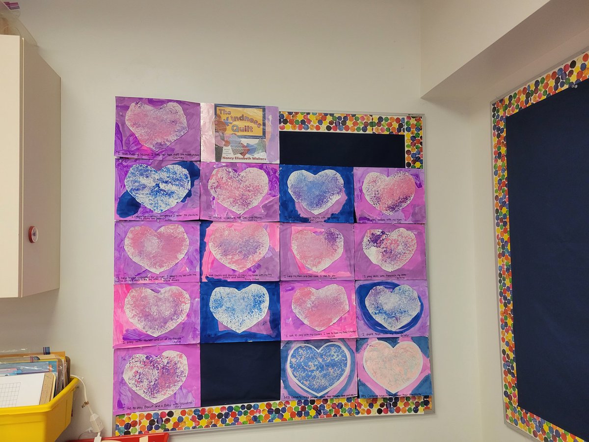 olwschoolAH's tweet photo. PK3 is working on artwork entitled Kindness Quilt. Each student shares a way in which they helped someone recently. #kindnessdoesmatter https://t.co/BEzkPsQfCg