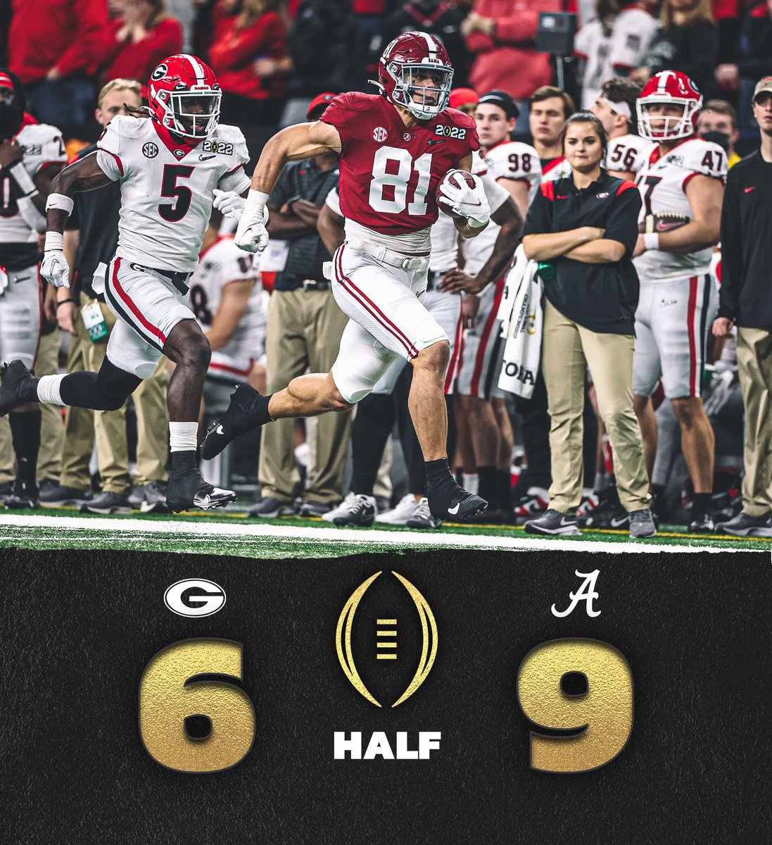 Halftime in Indy! 

#NationalChampionship #RollTide