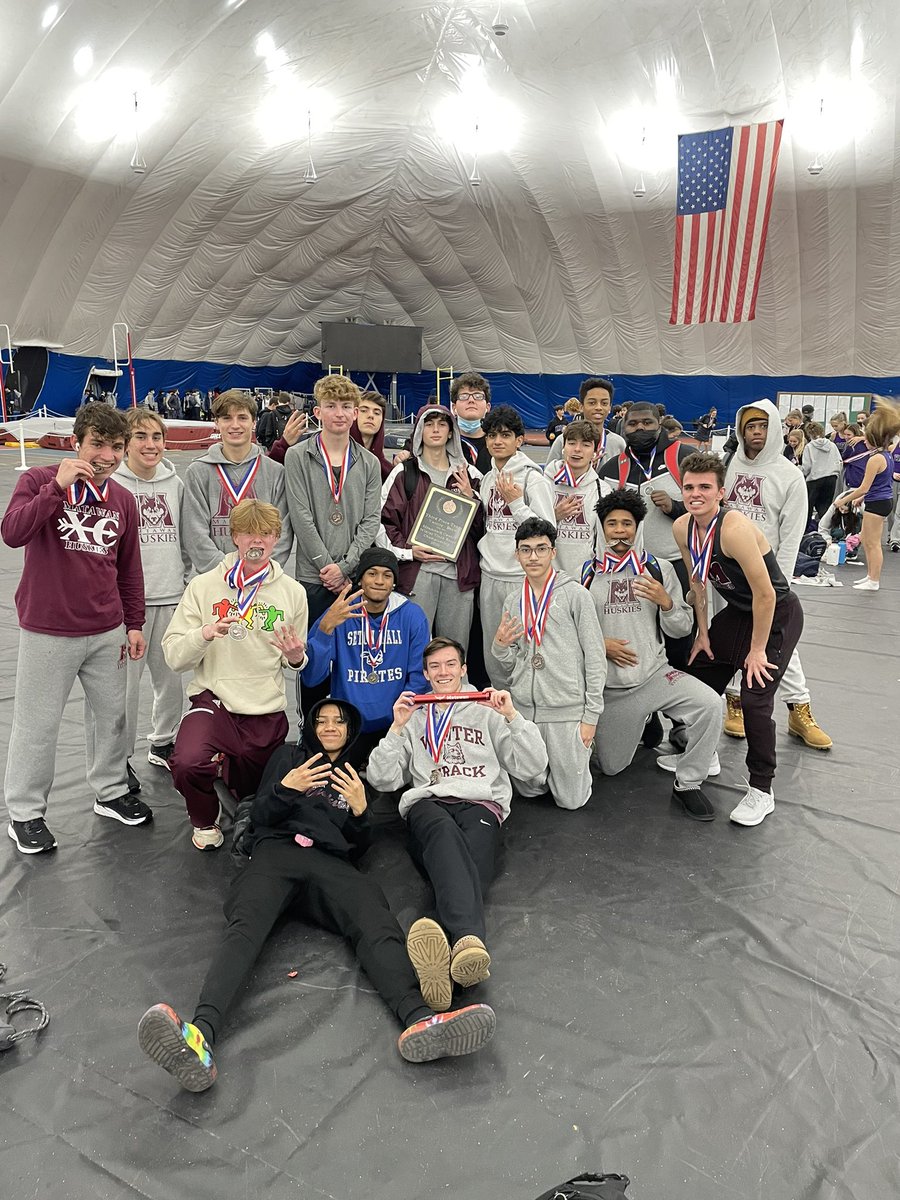 Congrats to the Matawan Boys on taking 3rd place at the Monmouth County Relays. A lot of obstacles to even compete, but the boys were fantastic!