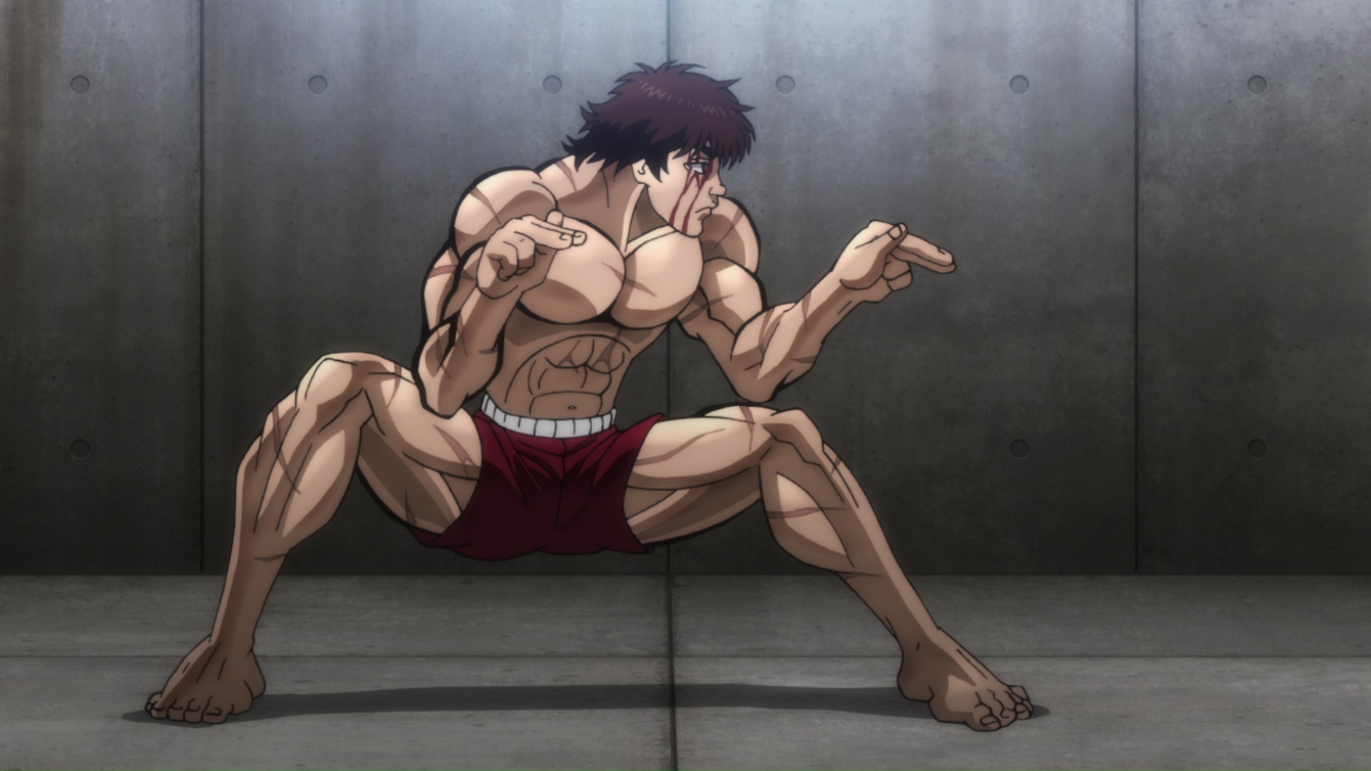 Baki's Unique Training: Shadow Boxing and Praying Mantis#bakithegrappl