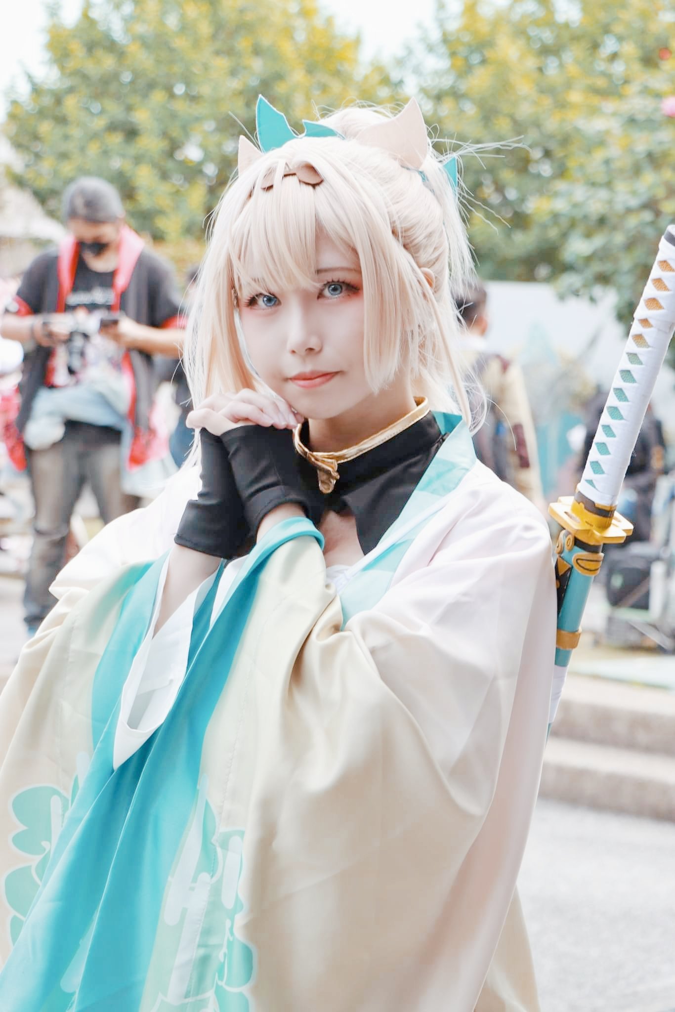 hololive 風真いろは 歌ってみた コスプレ 🍃風間とデートなぅに使っていいでござるよ💕 #風間いろは