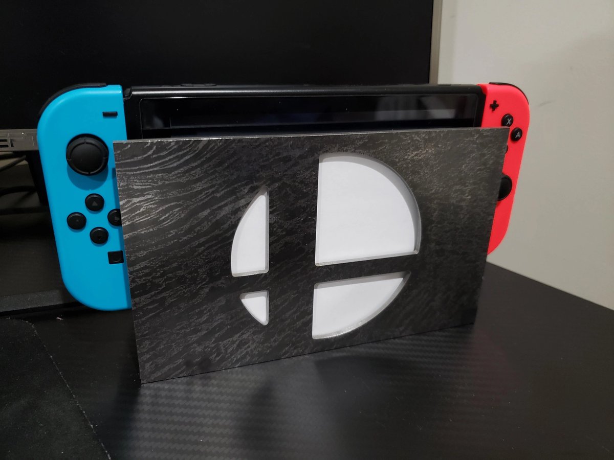 Fan-made steel Nintendo Switch dock  
