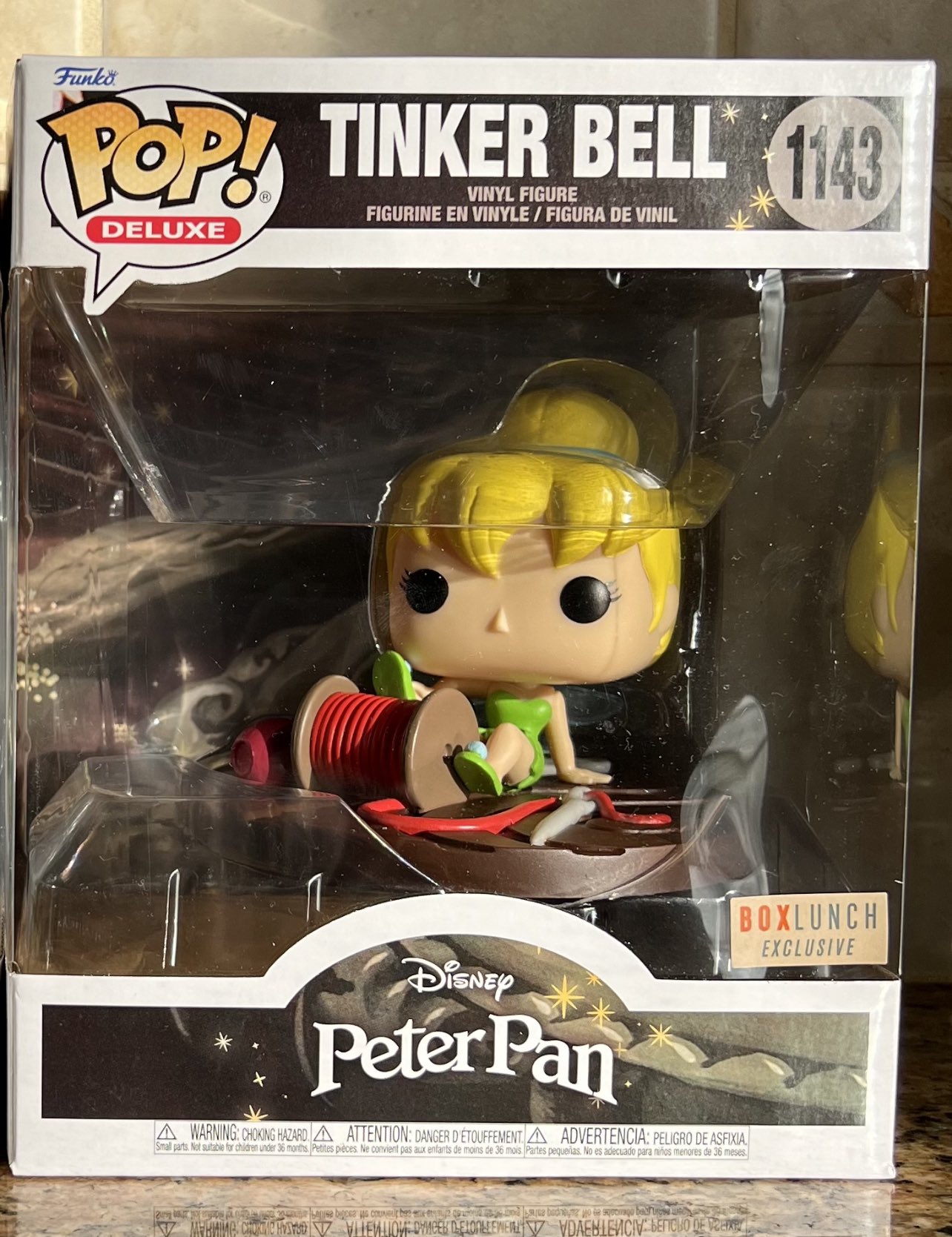 Funko Pop! Deluxe Disney Peter Pan Tinker Bell Vinyl Figure - BoxLunch  Exclusive
