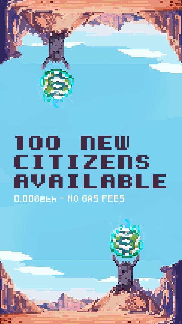 🌏We are live with Phase 2 - Enter the WagmiVerse!

🧙‍♂️100 Random Gen citizens available at 0.008 - No gas fees!

🔗opensea.io/collection/wag…