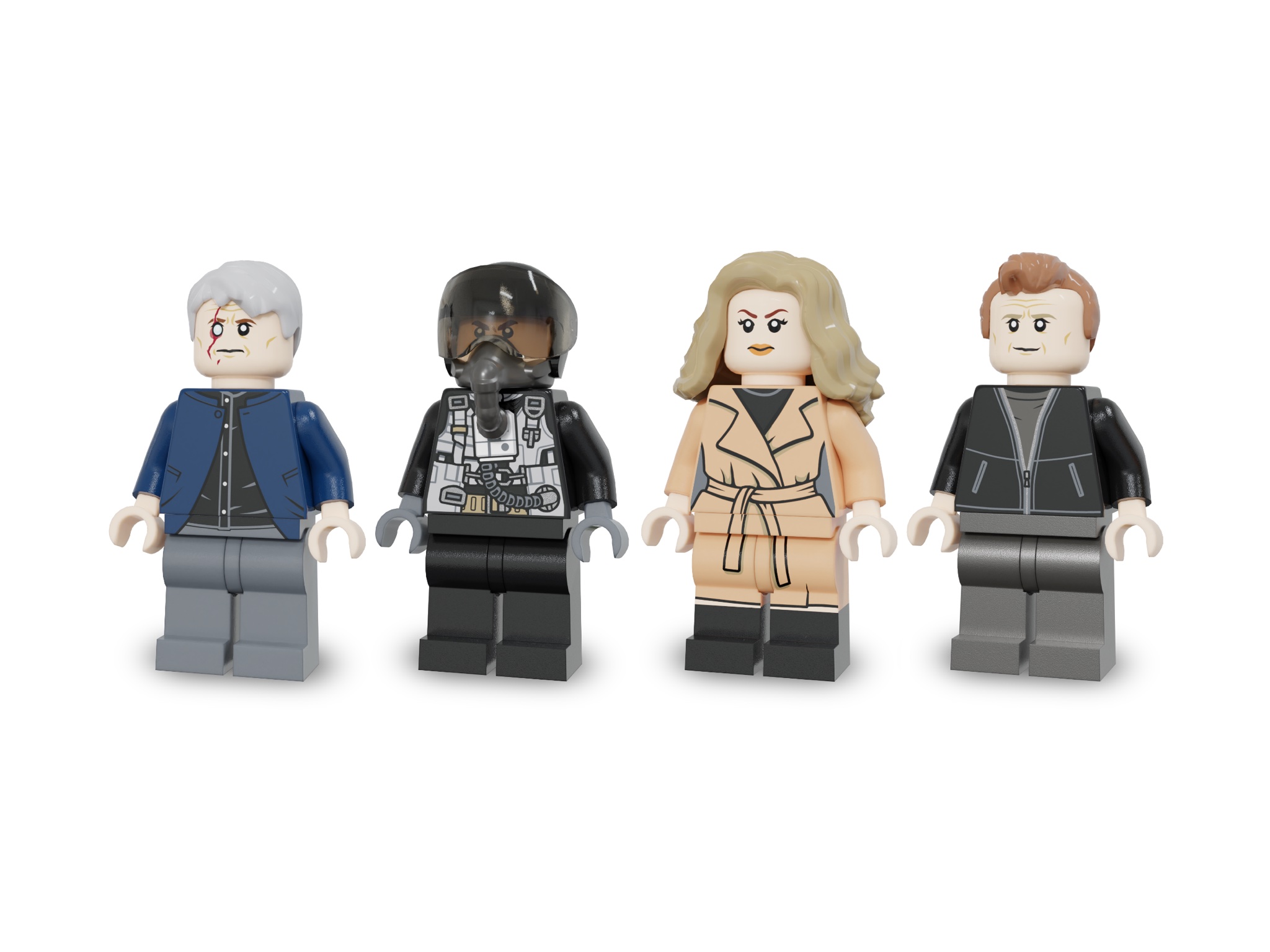 Martian Minifigures on X