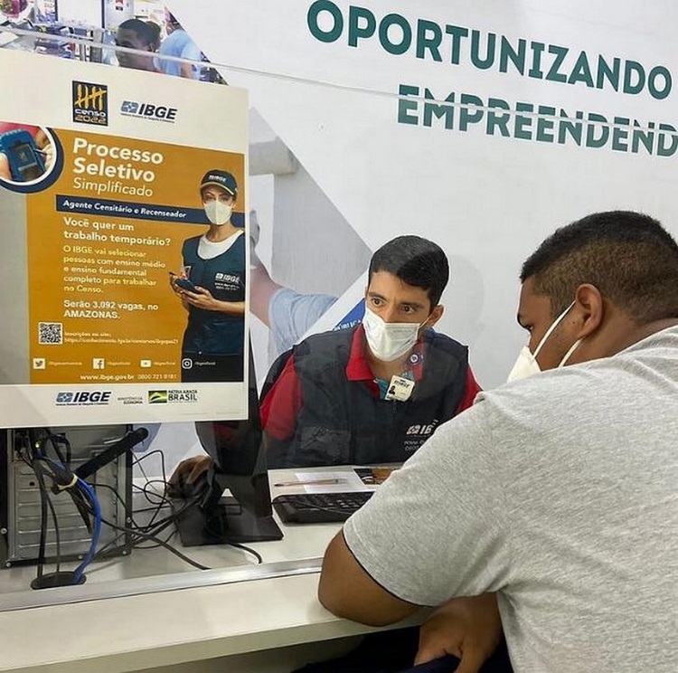 CulturaAmazoni's tweet photo. Postos do Sine Manaus recebem inscrições para o concurso do IBGE
- Inscrições até sexta-feira (14/1).
- Local: Sine Manaus da Constantino Nery e São Geraldo; no PAC da galeria Espírito Santo, Centro; e no shopping Phelippe Daou, no Jorge Teixeira.
- Remuneração até R$ 2.477,20. https://t.co/vXdNeiY79L
