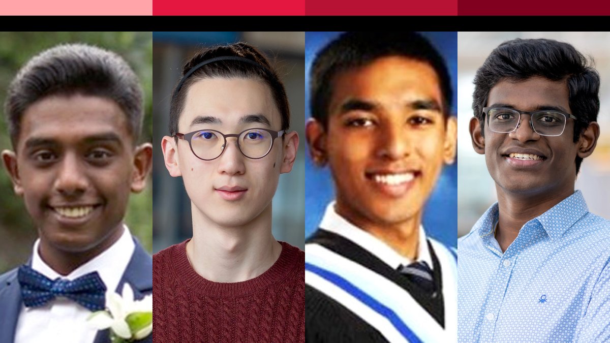 A great start to the New Year for Nicholas Vadivelu <a href="/nicvadivelu/">Nicholas Vadivelu</a>, Kelvin Jiang, Sourav Biswas and Vikram Subramanian <a href="/VikramSubrama11/">Vikram Subramanian</a> — four Cheriton CS students who have been recognized as 2022 CRA Outstanding Undergraduate Researchers!

cs.uwaterloo.ca/news/cheriton-…