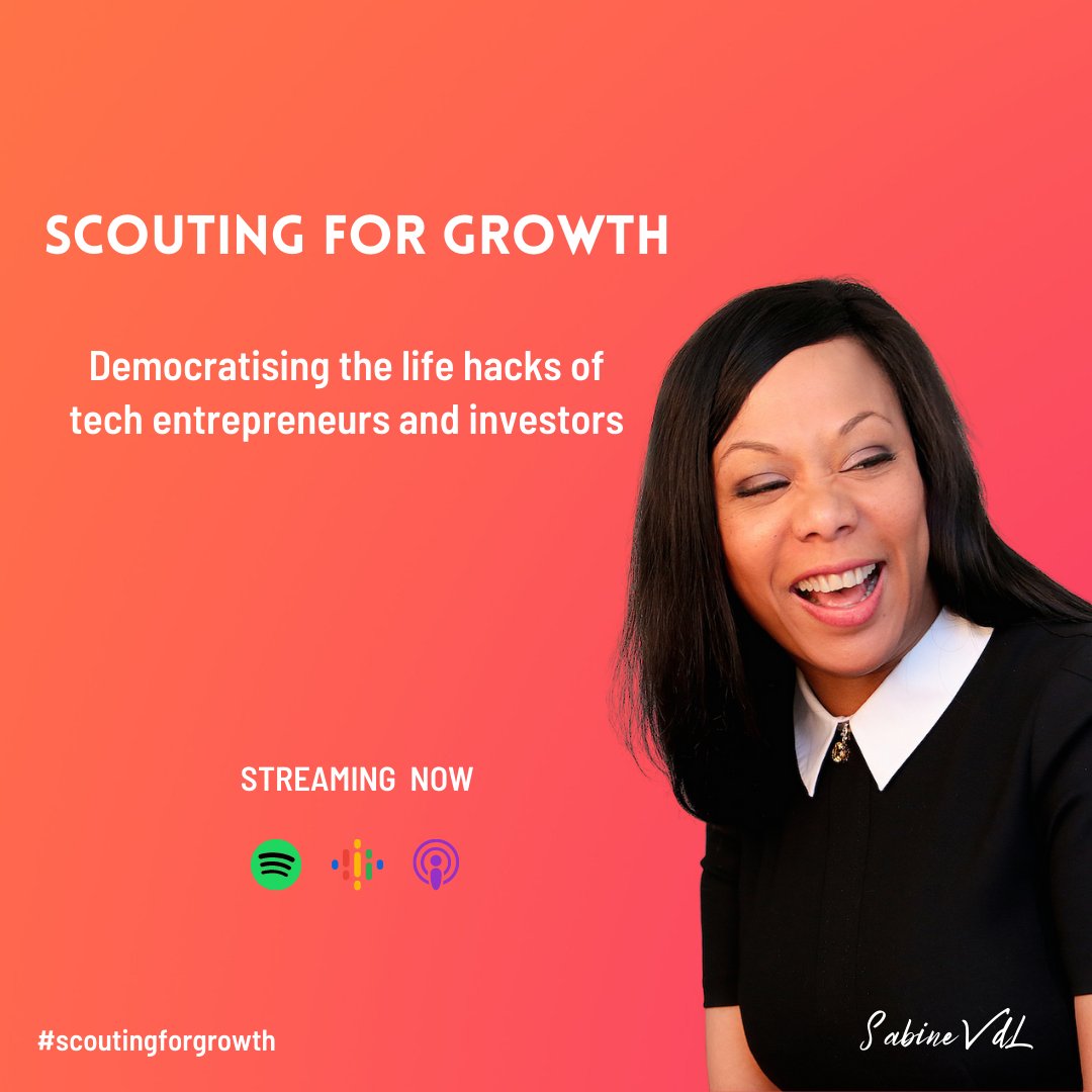 Do you want to have a better impact when interacting with investors? Would you like to understand what makes great ventures? Tune into #scoutingforgrowth apple.co/3znyUJr #FinTech #InsurTech