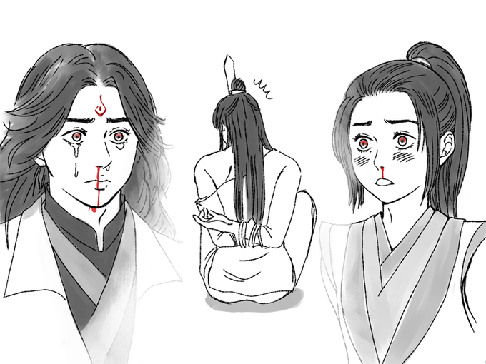 鼻血ランキング3位は洛冰河だな

 #人渣反派自救系统 #穿书自救指南 #svsss

https://t.co/aKgCfWKqb3 