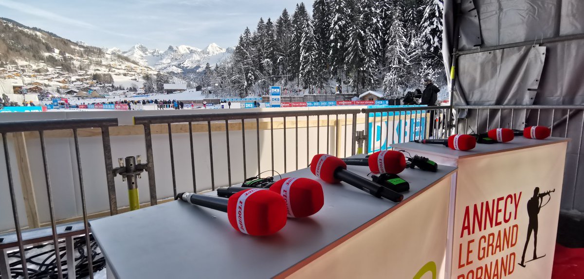 Globecast's tweet photo. Globecast was at Le Grand-Bornand during the 2021–22 #Biathlon IBU World Cup 🎿 from 13th to 19th December.

We provided transmission support and broadcast services for this pre-qualifer event to the Winter games. ❄️

#remoteproduction #connectivity #SNG #partners #signal #ALGB21 https://t.co/KDo1AfapRJ