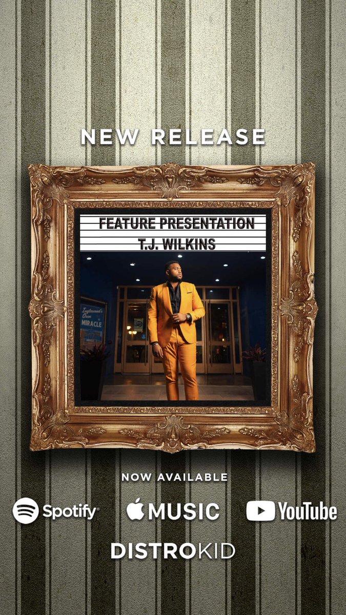 iamtjwilkins's tweet image. ⭐️FEATURE PRESENTATION.⭐️🍿#thewaitisfinallyover #tjwilkins #debutalbum #featurepresentation #theworldpremiere #availableeverywhere #blockbuster