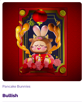 Giveaway time!🎁 📣24hrs
I'm feeling #bullish about #PancakeSwap and #BSC
Follow moi + <a href="/noneclub_/">NONE CLUB</a> Own 1 squaddie
N' since I believe in the power of passing forward -
tag 1 friend whom you would like to receive this NFT
Who knoes - if you're lucky they will tag U 2
Bonne chance💜