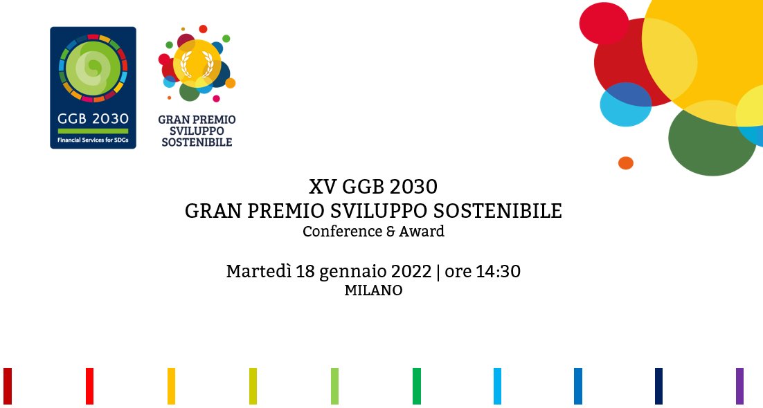 📌 18 gennaio 2022 📌
Scopri il titolo della conference che sarà centrata sulla finanza sostenibile in ambito retail: t.ly/0g58
#Assosef #GGB2030 #GranPremioSviluppoSostenibile #Sostenibilità #FinanzaSostenibile #SaveTheDate