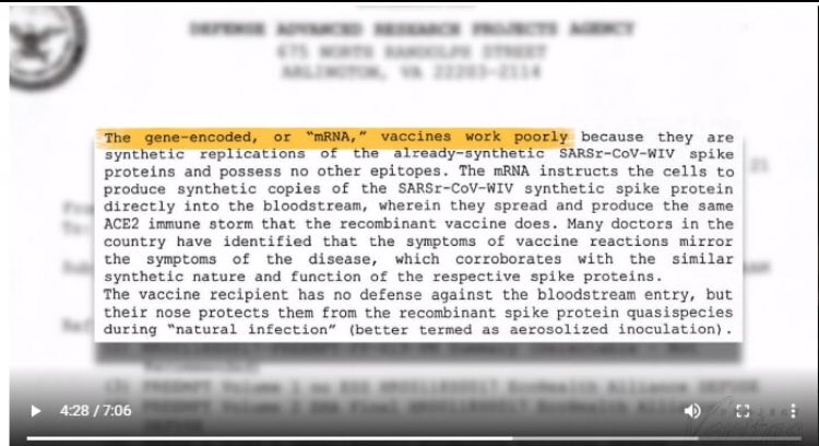 DamonRiddle3's tweet photo. 🔥 Talk about smoking gun evidence that all of us “crazy conspiracy theorists” have been discussing for the past the creation and purpose of this Covid bioweapon and the suppression of effective treatments are all true. 👀 🔥 https://t.co/xfKNYMGUKC