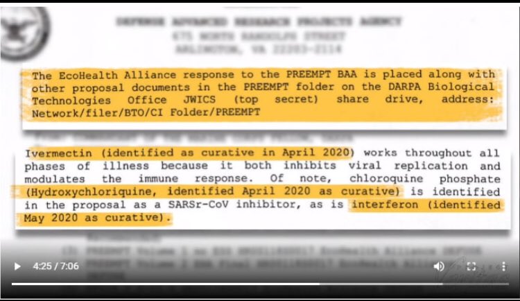 DamonRiddle3's tweet photo. 🔥 Talk about smoking gun evidence that all of us “crazy conspiracy theorists” have been discussing for the past the creation and purpose of this Covid bioweapon and the suppression of effective treatments are all true. 👀 🔥 https://t.co/xfKNYMGUKC