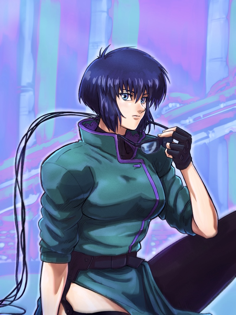 映画ではほんの少ししか着てないんですが、とても印象に残っていて個人的には気に入ってます。

＃攻殻機動隊　＃草薙素子 https://t.co/DGSXH99WLF