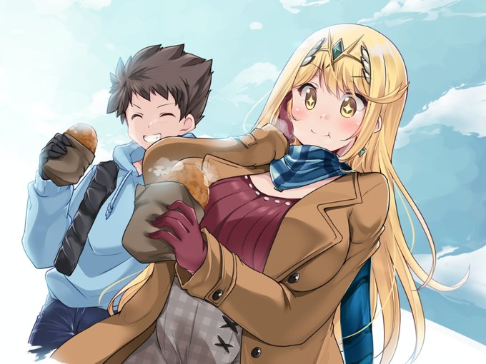 Commissionで描かせていただきました。
ヒカリとレックスのデートです。
#ゼノブレイド2 