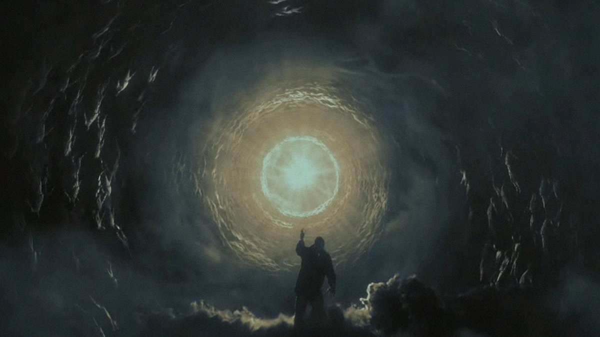 TheChrisLambert's tweet photo. Here we see Gustave Dore’s interpretation of Heaven from the Divine Comedy, next to the draft visual of Kanye’s Heaven and Hell video, vs the final visual from Heaven and Hell. https://t.co/9geC7EB8zU