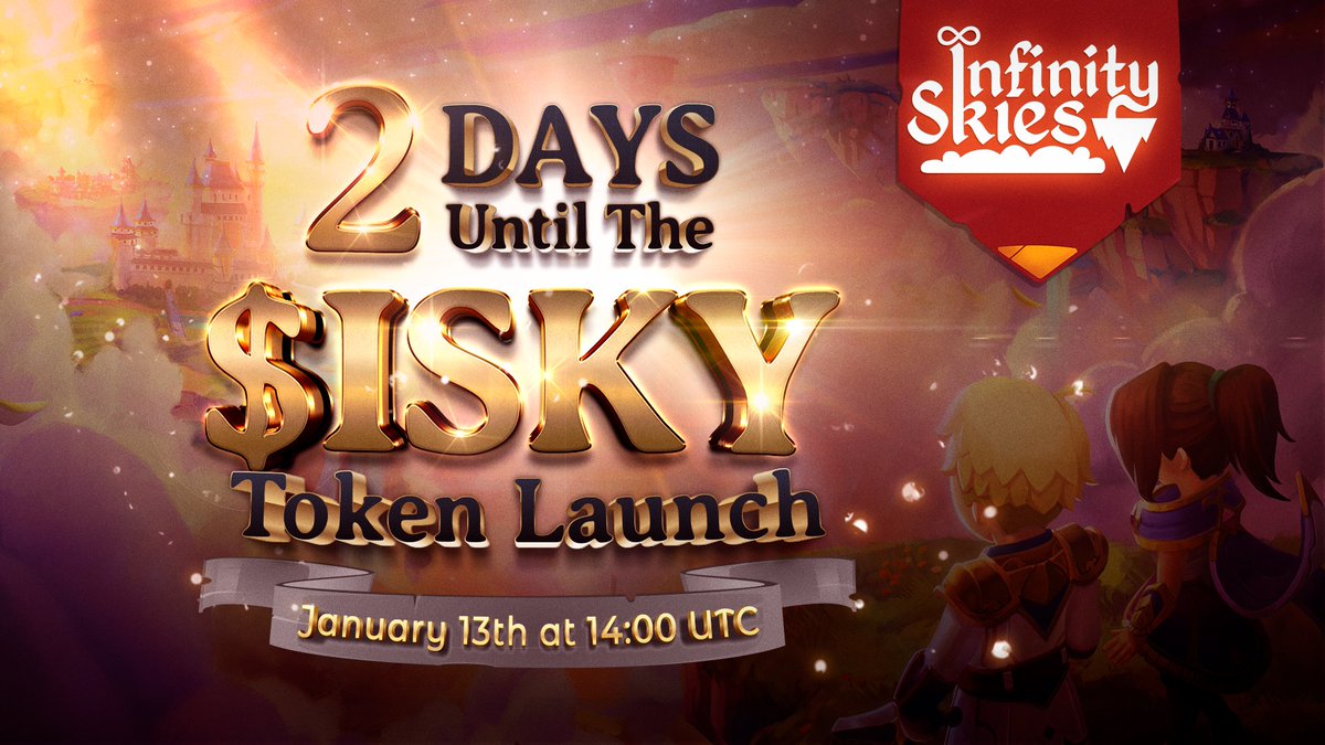 Inf_Skies's tweet image. 2 MORE DAYS!!!

#P2EGaming #NFTs #blockchaingaming #InfinitySkies #CryptocurrencyNews