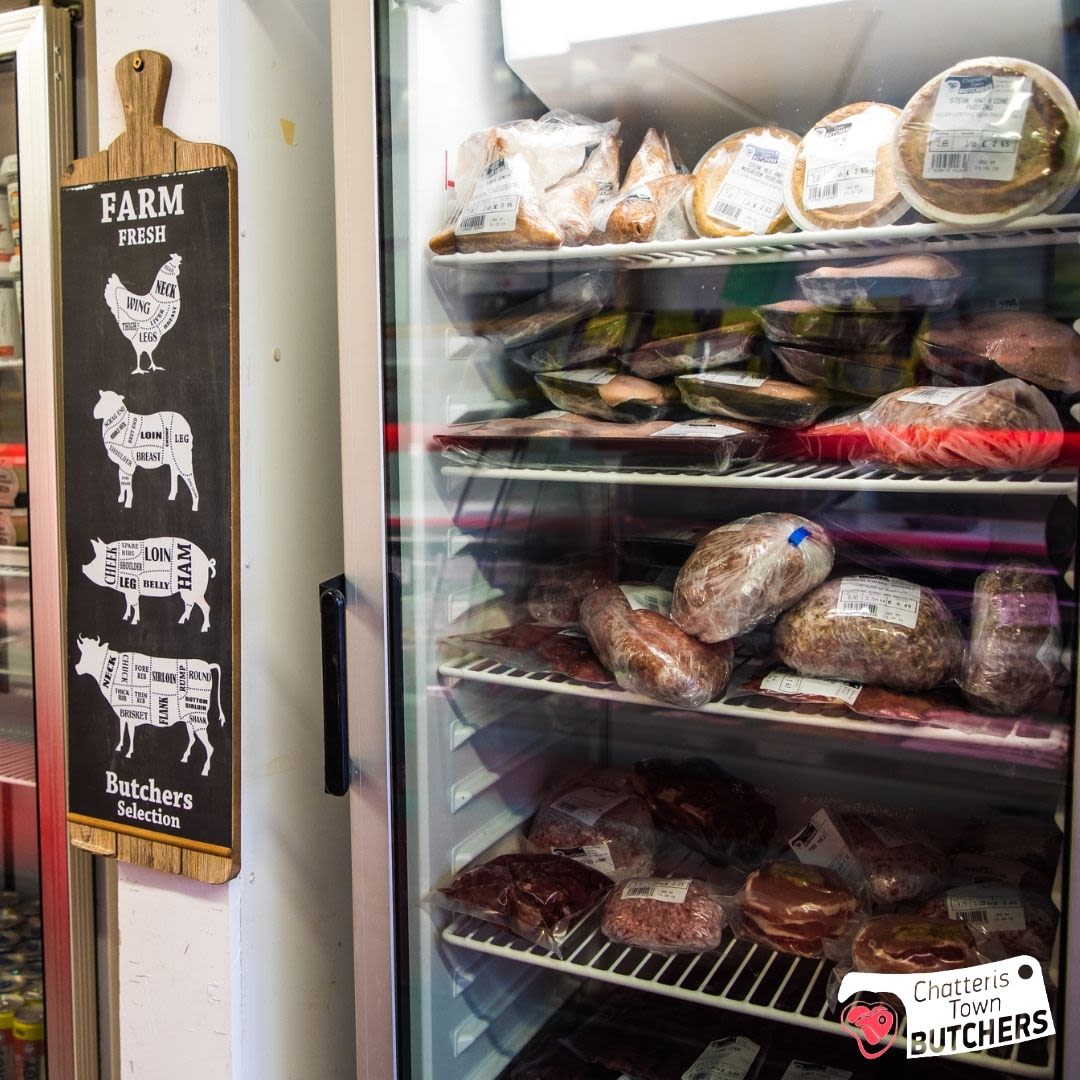 Open the door and find the finest selections of succulent cuts of meat! Which one will you be picking up this weekend? 👀