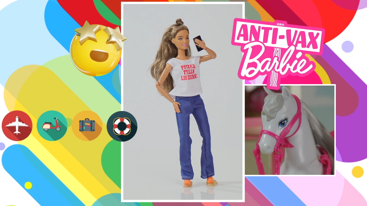 Jimmy Kimmel Live on Twitter: "Introducing Anti-Vax Barbie! https://t