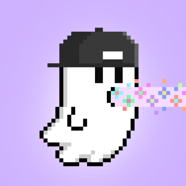 deadpixels_club's tweet photo. 👻 This whole project began because we saw a disturbing lack of flower vomit in the #HederaNFT space. https://t.co/iSdxHXN3Bc