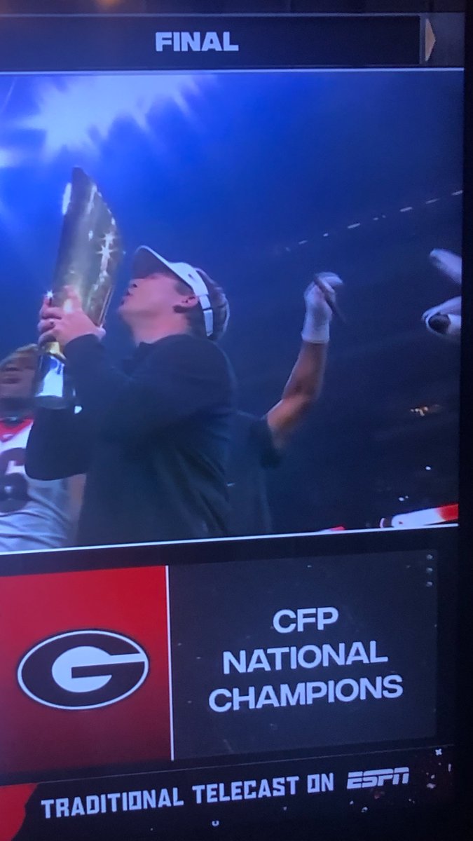 RileySutton8's tweet photo. National Champions! Go dawgs! https://t.co/pKglX88z5Q