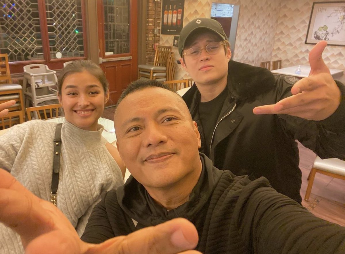 AndrewE_Dongalo's tweet photo. I miss and I love these two❤️❤️ #dolceamore #LA @enriquegil17 @lizasoberano https://t.co/rAxsQAqsvg