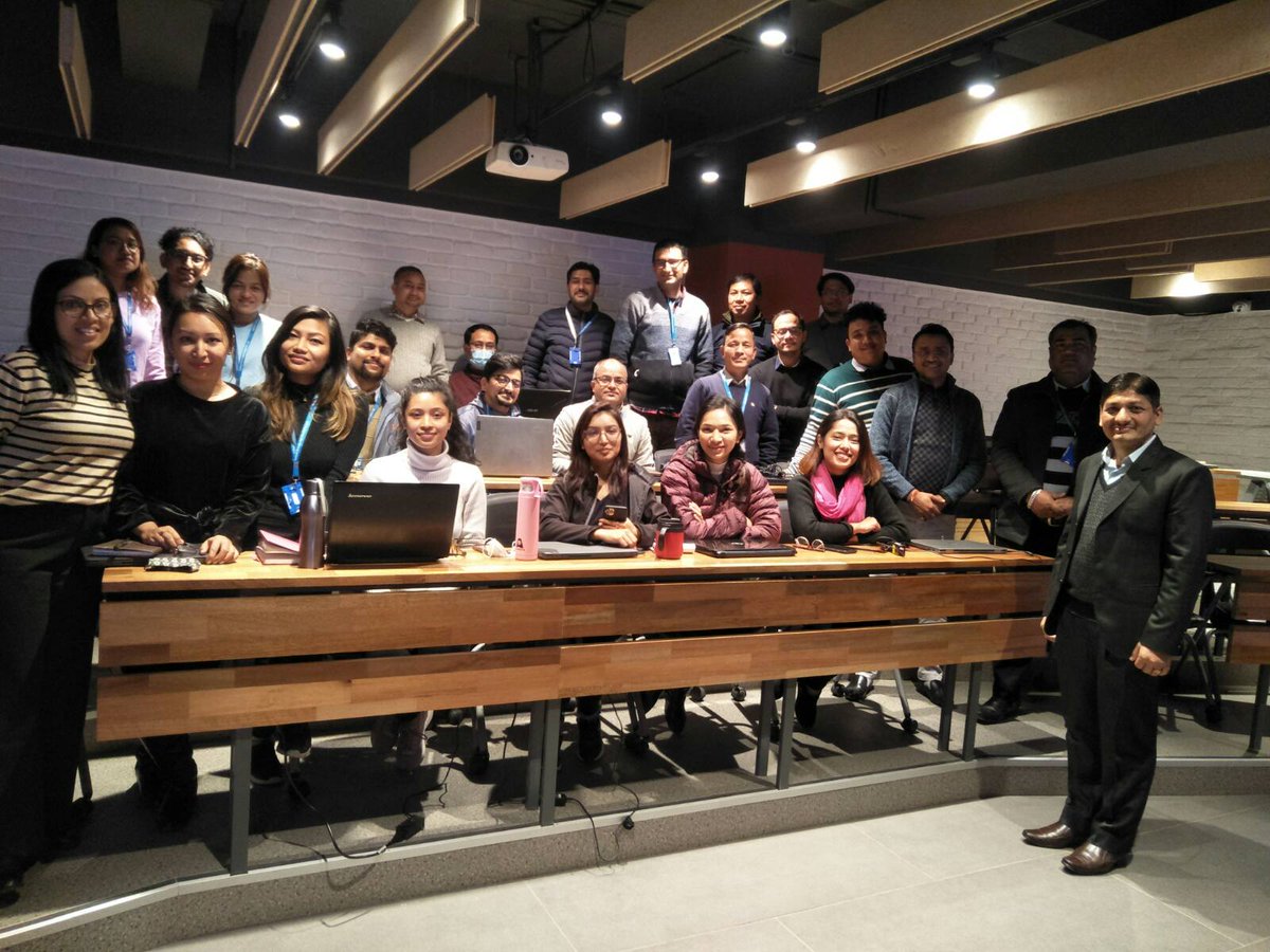 uttam_kushal's tweet image. #AdvanceExcel
Keeping our main objective in mind, we conducted Advance Excel Training at Vishal Group, Thapathali.
Here are some memories of the training conducted!
#StaySafe
#AdvanceExcelTraining
#BroadwayInfosys