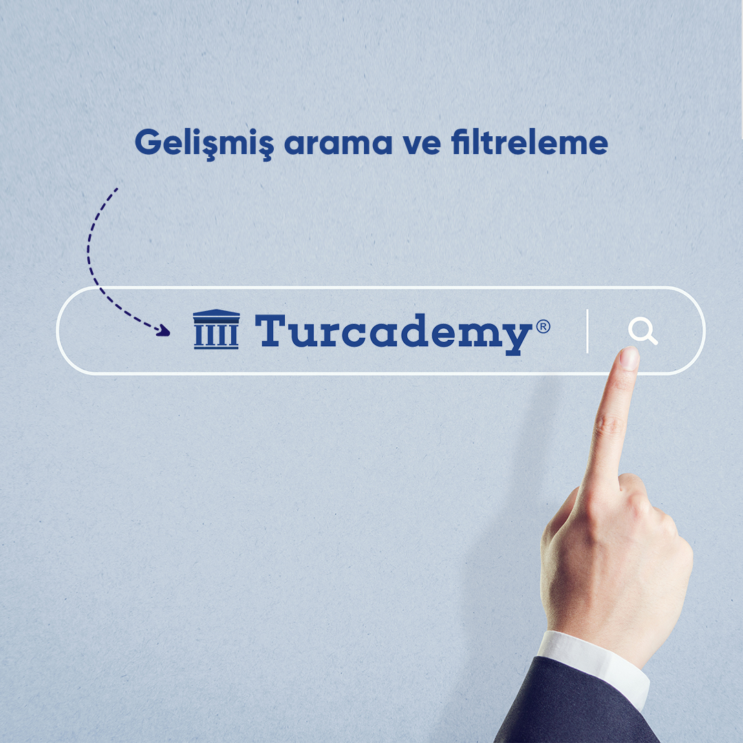 Gelişmiş arama ve filtreleme seçeneği ile Turcademy.com araştırmalarınızın vazgeçilmezi olacak ! 

#turcademy #hukukkitaplari #tıpkitapları #mühendislikbilimleri #güzelsanatlar #doğabilimleri #sağlıkbilimleri #akademikyayınlar #akademik #informascope #sosyalbilimler