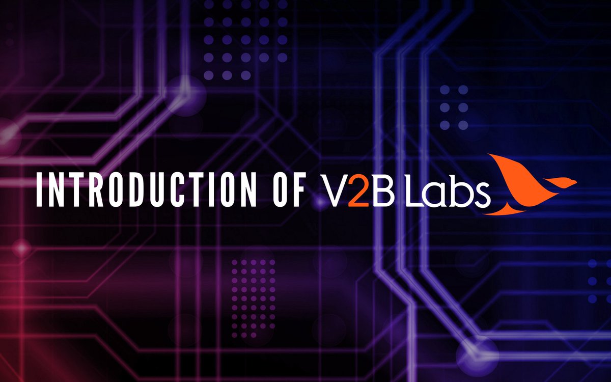 🔥Introduction of V2B Labs🔥

V2B Labs is a visionary R&amp;D firm engaged in blockchain services aiming to form alliances with established businesses as well as top-tier labs in the emerging industry.

👉Read more: medium.com/@v2blabs/intro…