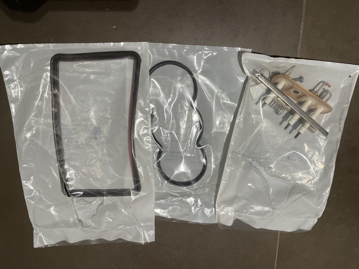 The #bosch technician who performed the yearly heating maintenance leaves me all the used parts on the floor. Wouldn’t it be smarter for #bosch to collect AND recycle them? #recycle #esg