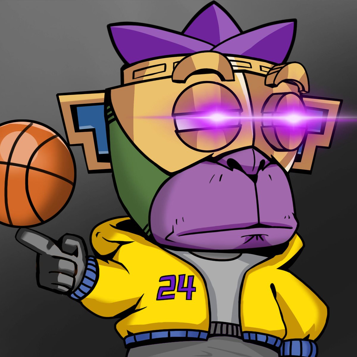 Gold Mask Ape tweet media