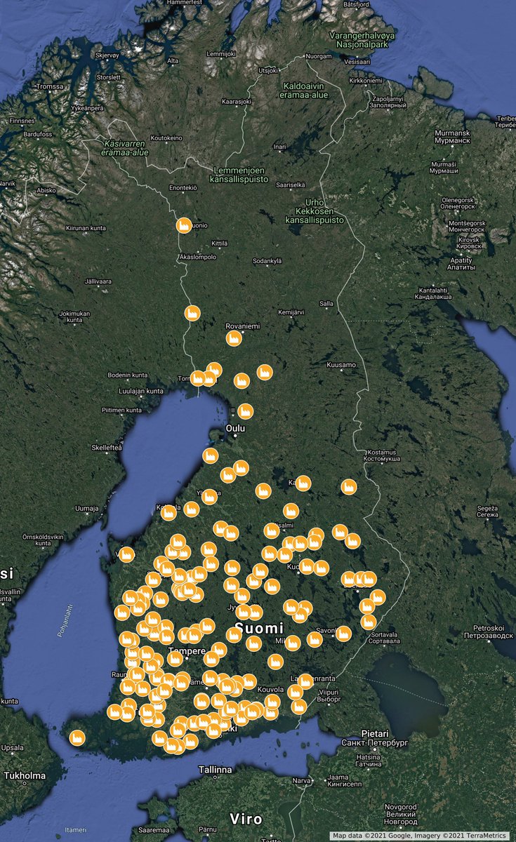 #Lämpöyrittäjä't tuottavat lämpöä koteihin paukkupakkasilla❄️🔥 Paikallisesti tuotettu ja hyödynnetty #uusiutuvaenergia. Lämpöyrittäjät kartalla: google.com/maps/d/viewer?…