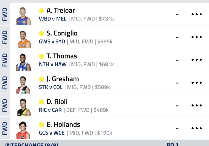 The Breakeven AFL Fantasy Podcast (afl_breakeven) Twitter