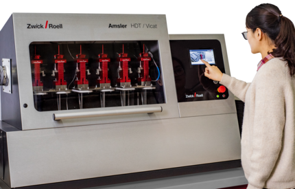 Heat deflection temperature determination with the new Amsler HDT/Vicat lnkd.in/eYpkhSEy #ZwickRoell #testing #HDT #Vicat #Plastics
