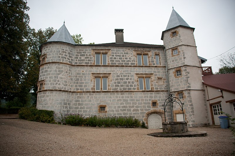 MonumentumFr's tweet photo. Château à Sirod (Jura). Le fief de Sirod passe au 15e siècle à la famille de Montrichard, à qui on attribue la construction du château dans la seconde moitié du 16e siècle. C'est un édifice de plan quadrangulaire ... #Patrimoine #MonumentHistorique 👉 https://t.co/LnlpYcM3oC https://t.co/krrqFDrwtS