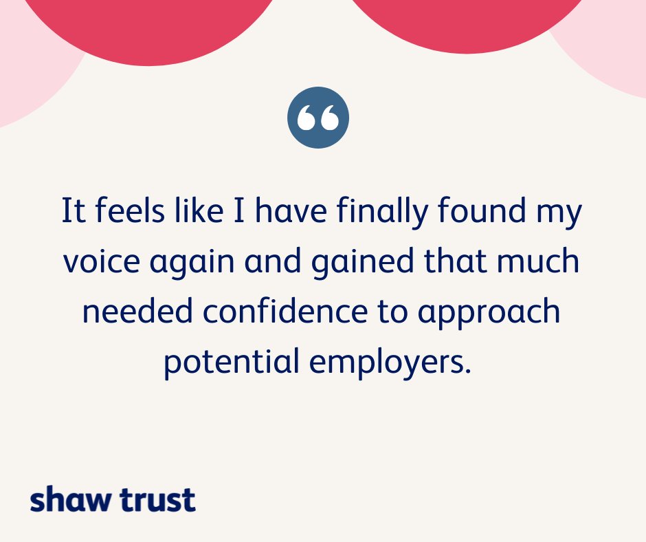 Do you need to find your confidence again in your #JobSearch as we make strides into the #NewYear? 

Find out more about how #JETS can help you get back to #Work by visiting shawtrust.org.uk/jets.

#JETSBackIntoWork #EmploymentSupport