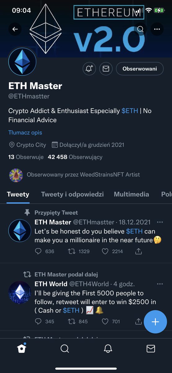 XKryptonewsX's tweet photo. @ETHmastter 0xC4caB69aB2BDb2cF0b257dd57a0fE3FCFBA0AB3B🤞 https://t.co/hWX60inijw