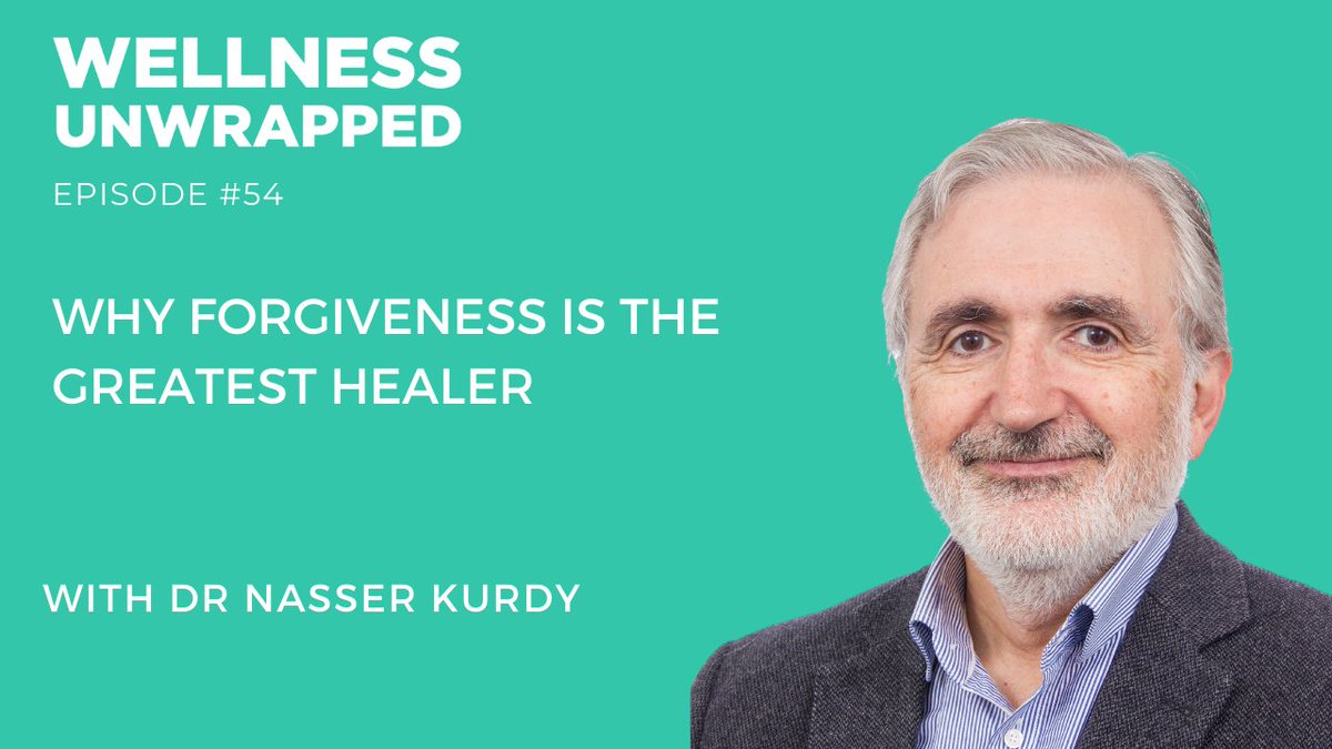 I was privileged to talk to Dr Nasser Kurdy on the transformative power of forgiveness. Dr Kurdy was stabbed in the neck on his way into mosque and forgave his attacker. 

Find this life-changing episode of Wellness Unwrapped on any podcast platform or: pod.co/wellness-unwra…