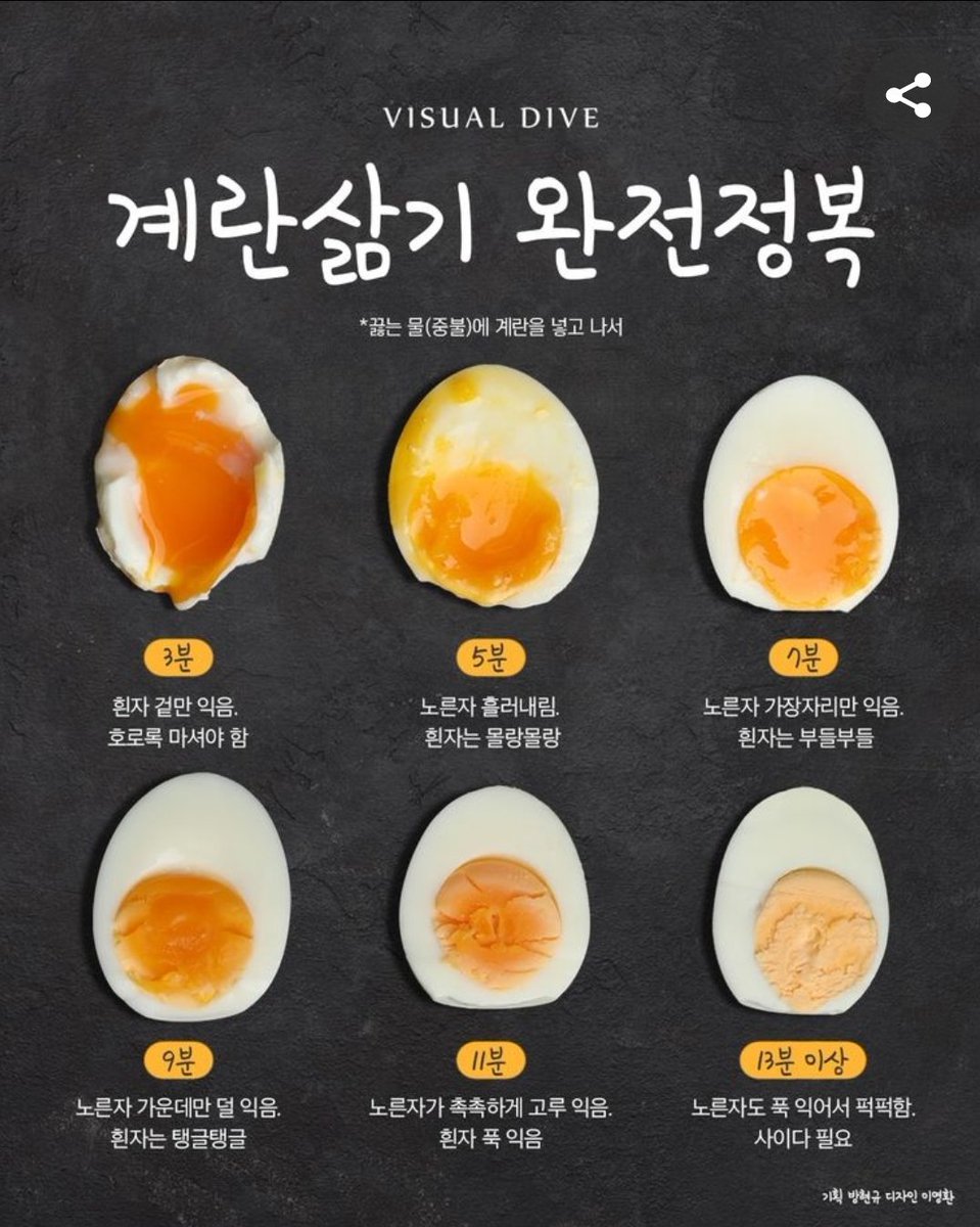 #계란 #계란삶기 #완전정복 #내취향 #9분 #반숙