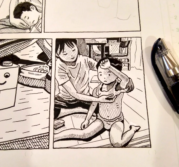 漫画、少しずつ描いてます。https://t.co/xdDv43qY3i 