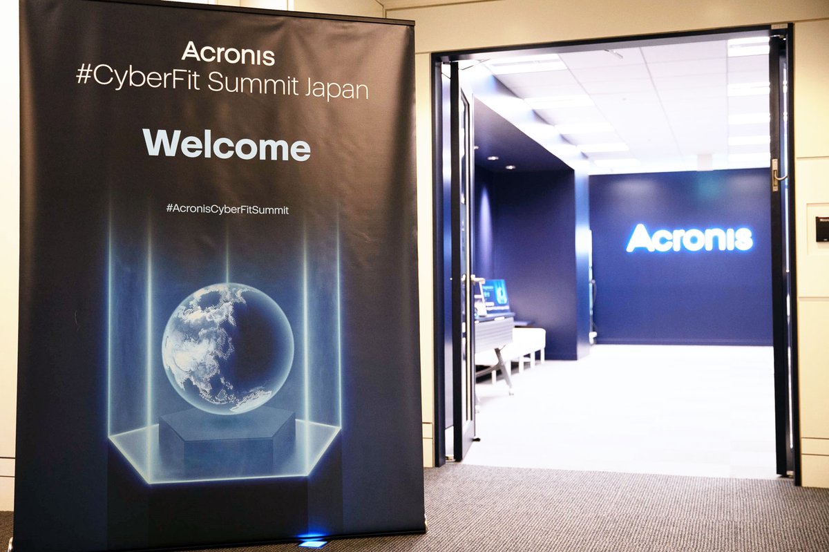 Acronis_Japan's tweet photo. 【ブログ更新】パートナー企業に新たな価値を生み出すAcronis Cyber Protect Cloud 「Acronis #CyberFit Summit Japan 2021」パートナーセッション
https://t.co/Hox4yZO6dR
#サイバープロテクション #サイバーセキュリティ #マネージドサービスプロバイダー #MSP #富士通 #rhipe #SCSKMinori https://t.co/7NyTHylsTz