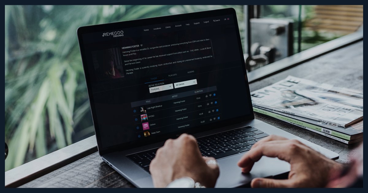 Did you know playing music that customers are not familiar with makes them spent nearly 8% more time shopping? 👀

Discover new artists and find the perfect music for your brand today #rehegoostreaming
▶️ rehegoostreaming.com